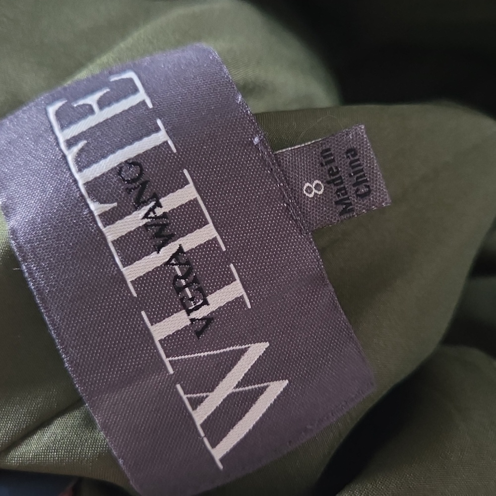 Vera Wang White Label Green Formal Halter Dress - Picture 9 of 9